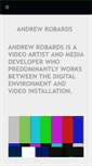 Mobile Screenshot of andrewrobards.com